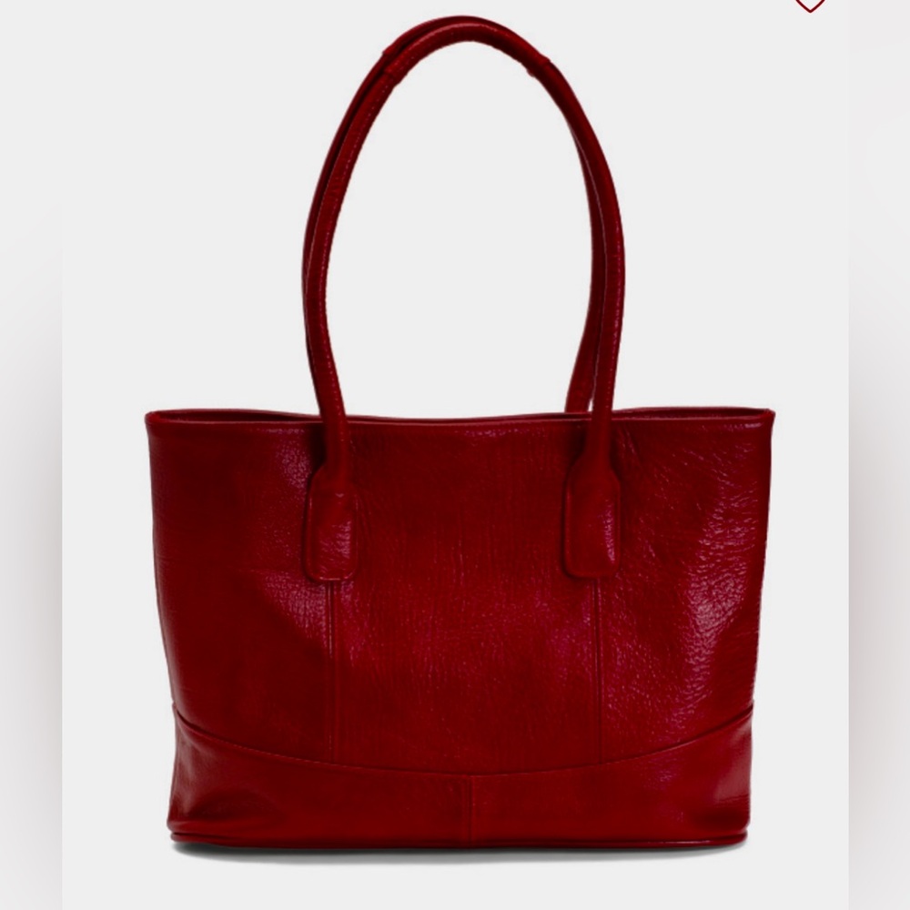 LEATHER~NEW WITH TAGS-BRAND NEW AMERILEATHER,RUST RED~SHOULDER BAG